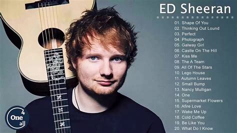 ed sheeran albums and songs