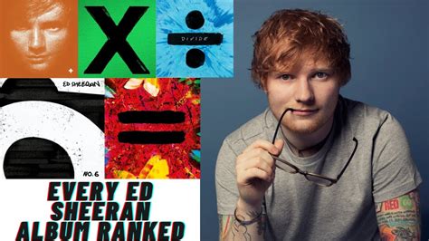 ed sheeran albums ranked