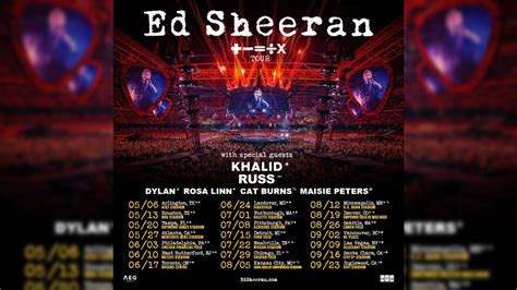 ed sheeran concert info