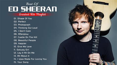 ed sheeran songs list 2021