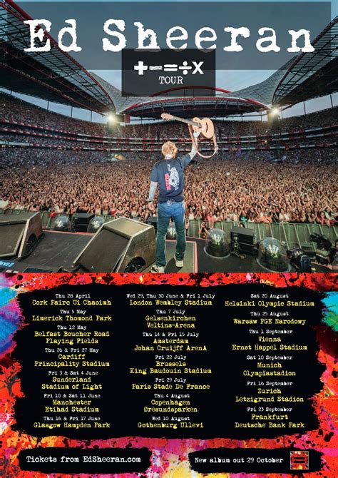 ed sheeran tour 2024 uk