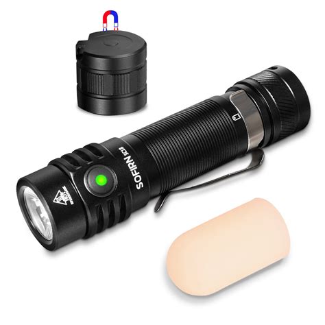 Edc Flashlight With Diffuser