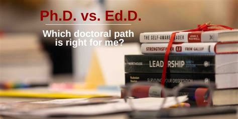 EDD vs PhD: Which is Right