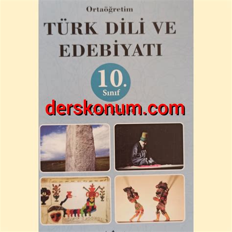 10. Sınıf Türk Dili ve Edebiyatı Ders Kitabı Cevapları