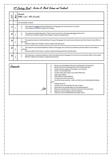 edexcel igcse english literature 2023 mark scheme