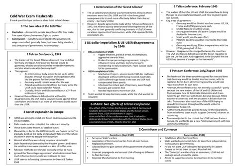 Edexcel Igcse History Flashcards