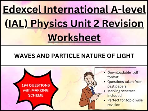 Edexcel Science Worksheet Answers