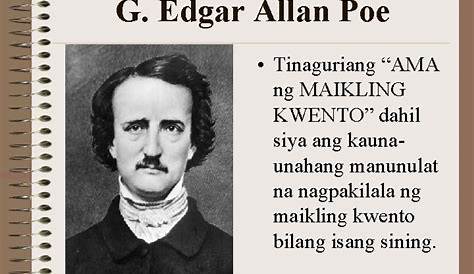 Ama Ng Maikling Kwento Edgar Allan Poe - kulturaupice
