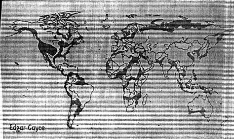 edgar cayce's map