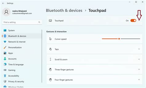 Edge Disable Touchpad Gestures