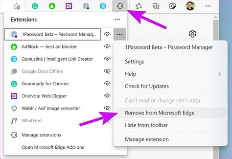 Edge Extensions Not Installing