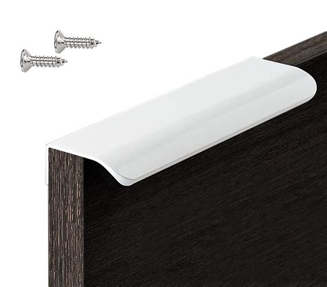 Edge Pull Handles White