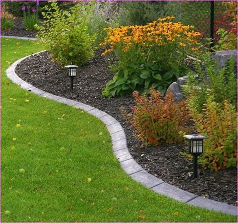 Edging Flower Beds With Rocks
