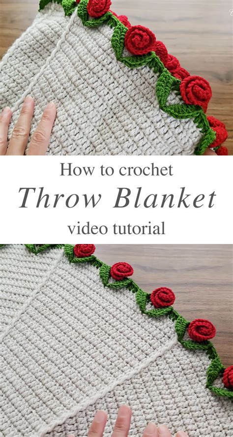 Edging For Crochet Throw