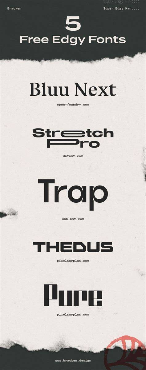 Edgy Marker Font