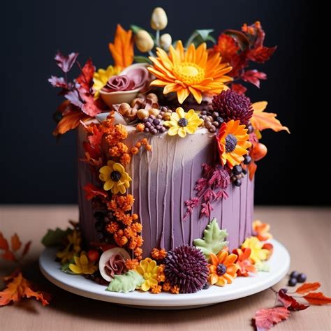 Edible Cake Printable Fall