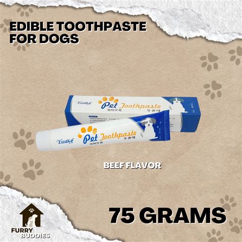 Edible Dog Toothpaste