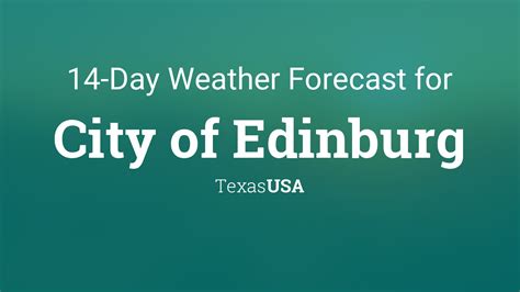 Edinburg, TX Weather Forecast and Conditions The Weather Channel