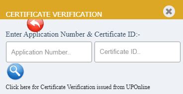 Uttar Pradesh Certificate Verification Praman Patra Satyapan Forum