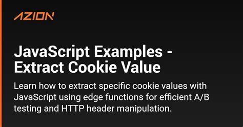 Edit Cookie Value Javascript