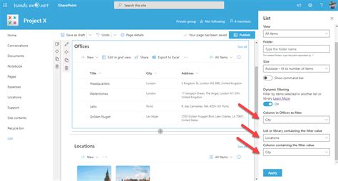 Edit Filters In Sharepoint