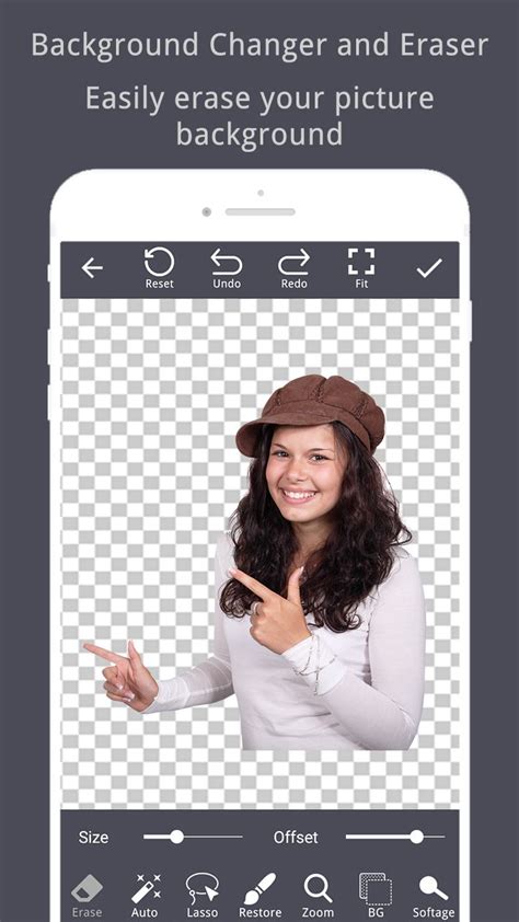 edit foto background eraser android