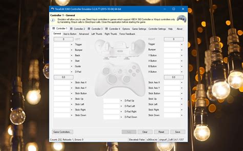 Edit Xbox 360 Controller Emulator
