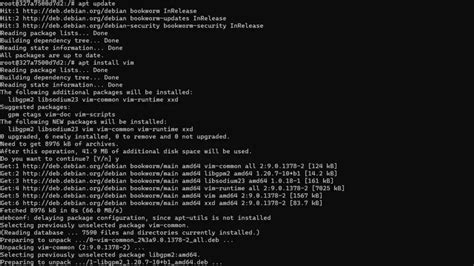 How Do I Edit A File After I Shell To A Docker Container?