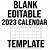 editable calendar template 2023 google docs