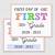 editable first day of school sign