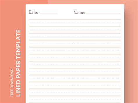 Editable Lined Paper Google Docs