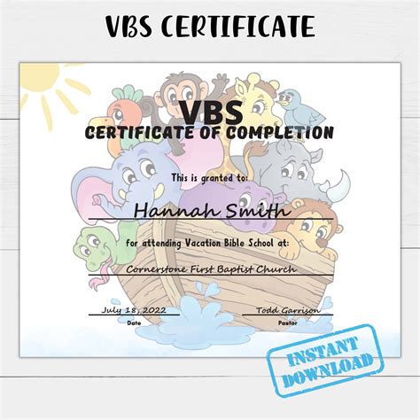 Editable Vbs Templates Printable