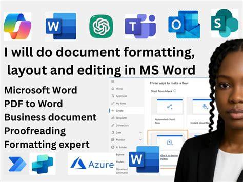 Editing and Formatting