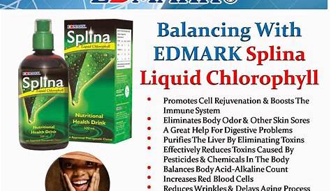 Edmark Splina Liquid Chlorophyll Drink 500ml/ 250ml