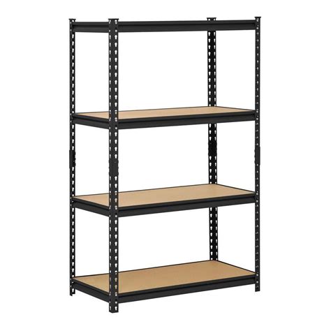 home.furnitureanddecorny.com:edsal 4 shelf steel shelving unit