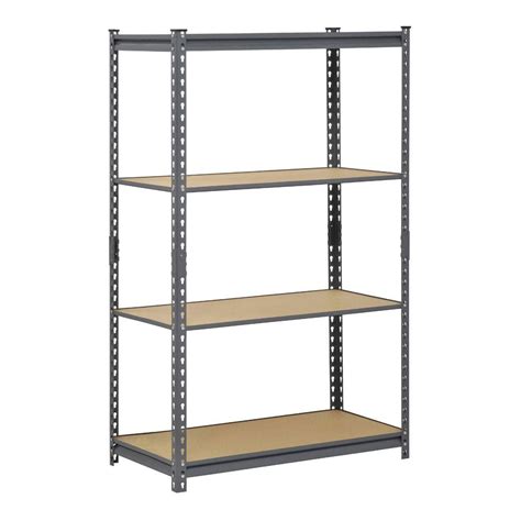 edsal 4 shelf steel shelving unit