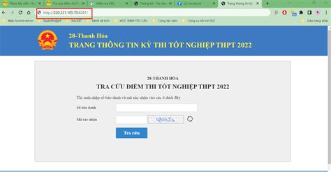 edu.vn tra cứu điểm thi