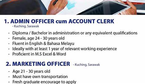 Vacancy In Kuching 2017 : Explore current vacancies from all the top