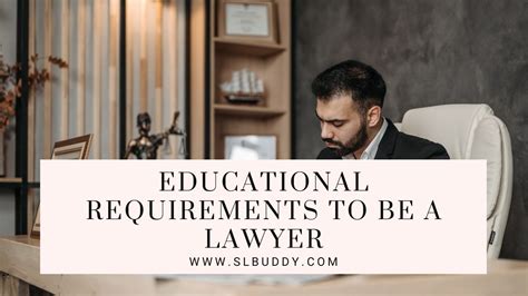 education for a lawyer