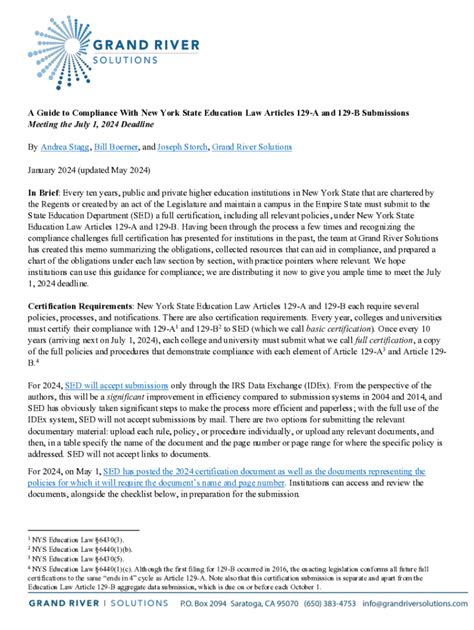 Education Law Articles