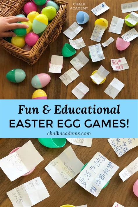 Educational Easter Egg Hunt