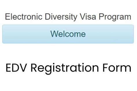edv registration form 2022