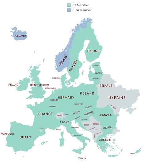 Eea Countries List Printable