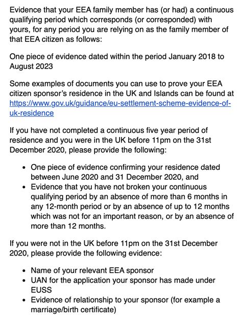 eea settlement application