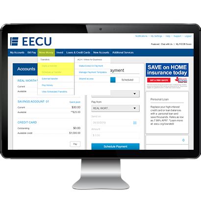 eecu auto loan payoff phone number