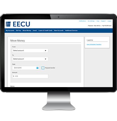 eecu banking online credit union
