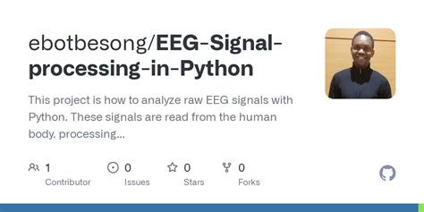 Eeg Signal-Processing Using Python Github