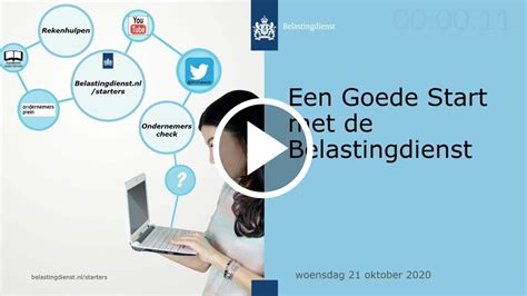 een goede start met de belastingdienst