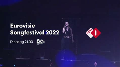 eerste halve finale songfestival 2022