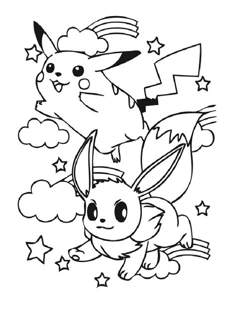 Eevee And Pikachu Coloring Pages: Tips And Ideas